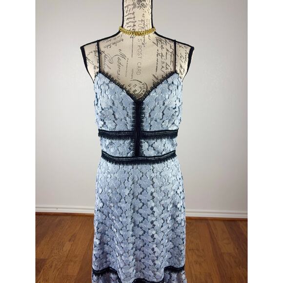 B1 Jill Jill Stuart Lace Dress Womens 8 Cocktail Wedding Bridgerton  Romantic - Picture 4 of 11